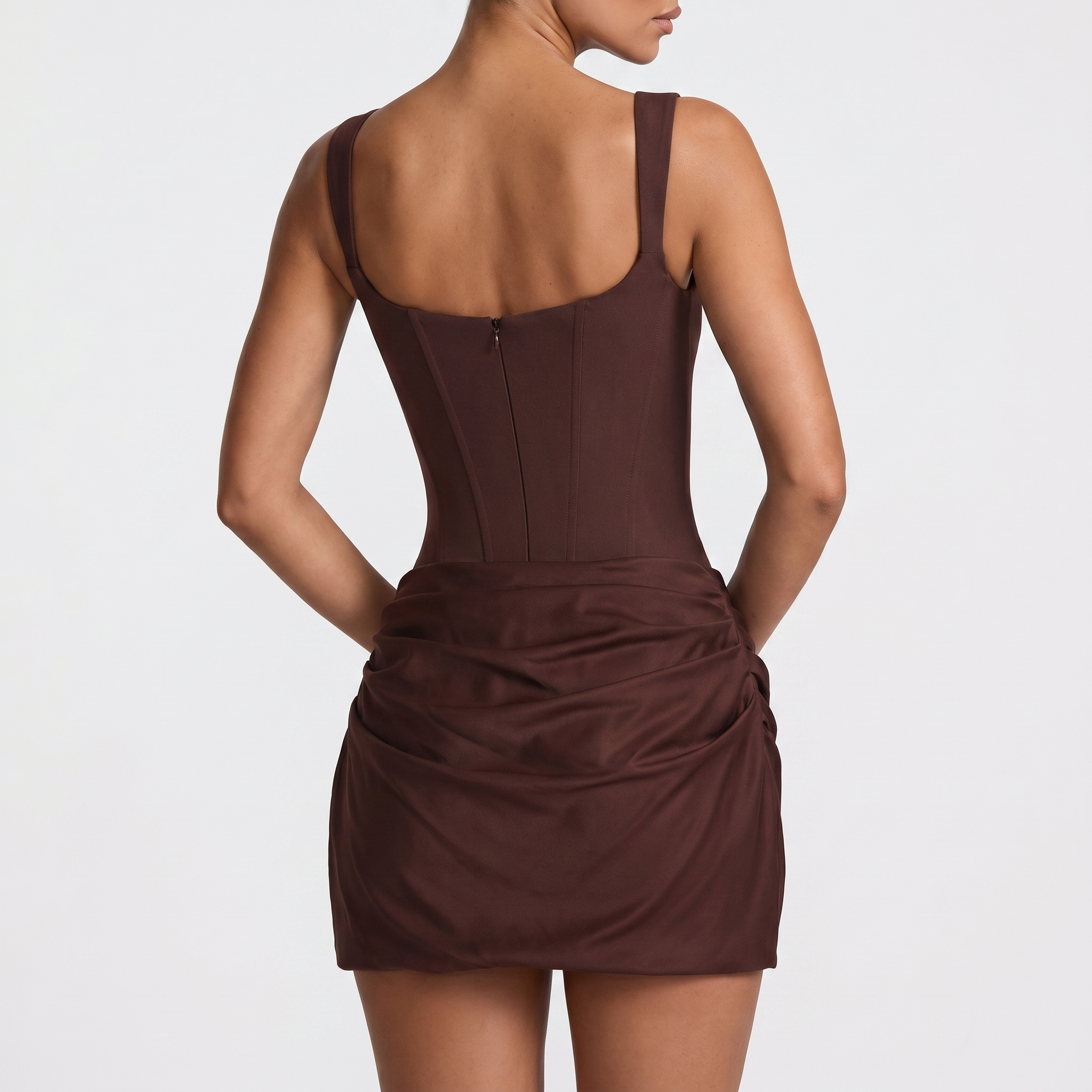 Belle Mini - Plum Brown